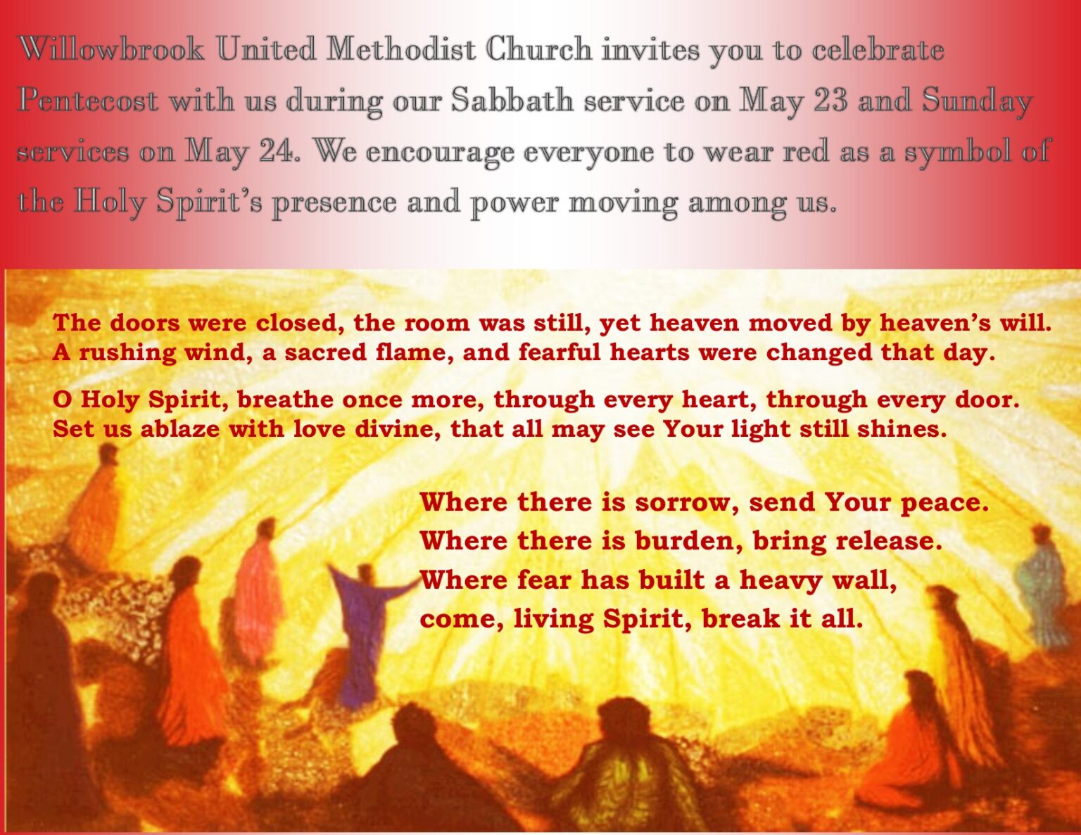 Pentecost Sunday 2026